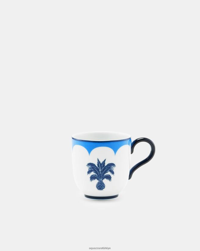 Aquazzura jaipur kahve seti x2 mavi X8BD04461