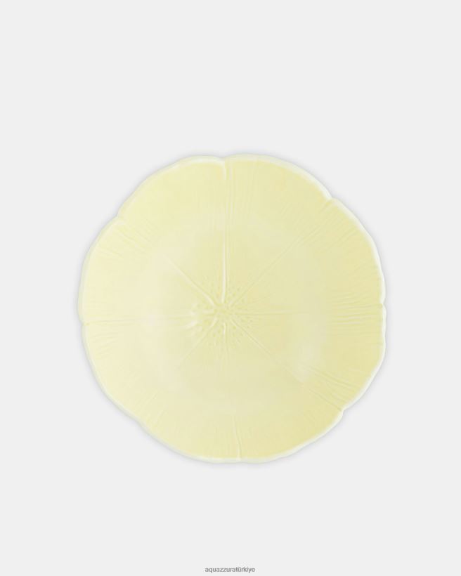 Aquazzura kiraz çiçeği çorbası tabağı sarı X8BD04504