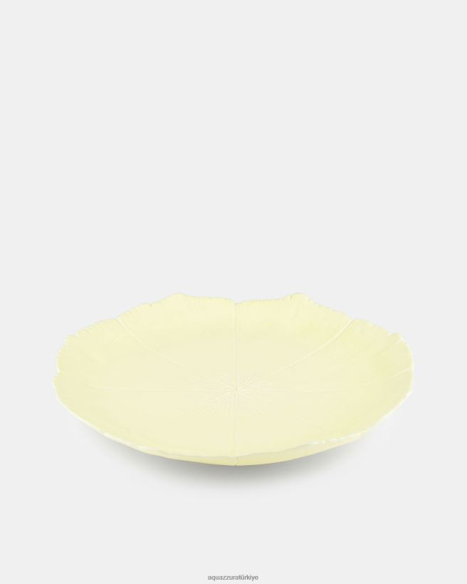 Aquazzura kiraz çiçeği yemek tabağı sarı X8BD04503